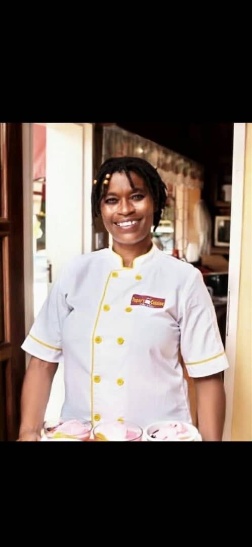 Topsy, chef and founder of Topsy's Cuisine